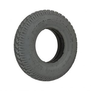 X Infilled Primo Puncture Proof Grey Block Tyre Solid Puncture